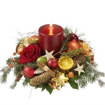 Christmas party on the table (Small)