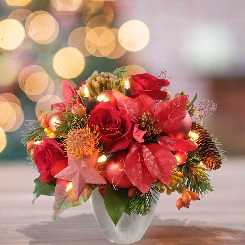 Christmas Centerpiece Traditional Christmas (Medium)