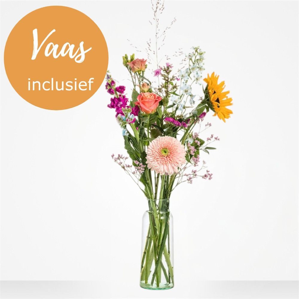 Bouquet Vase Surprise - Bold & Bright (Small)