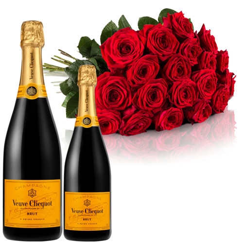 Red Roses & Champagne, Veuve Clicquot