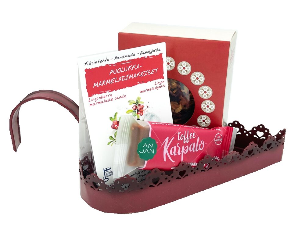 A hearty tea gift basket
