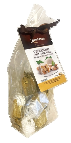 White Chocolate Covered Almond Brittles