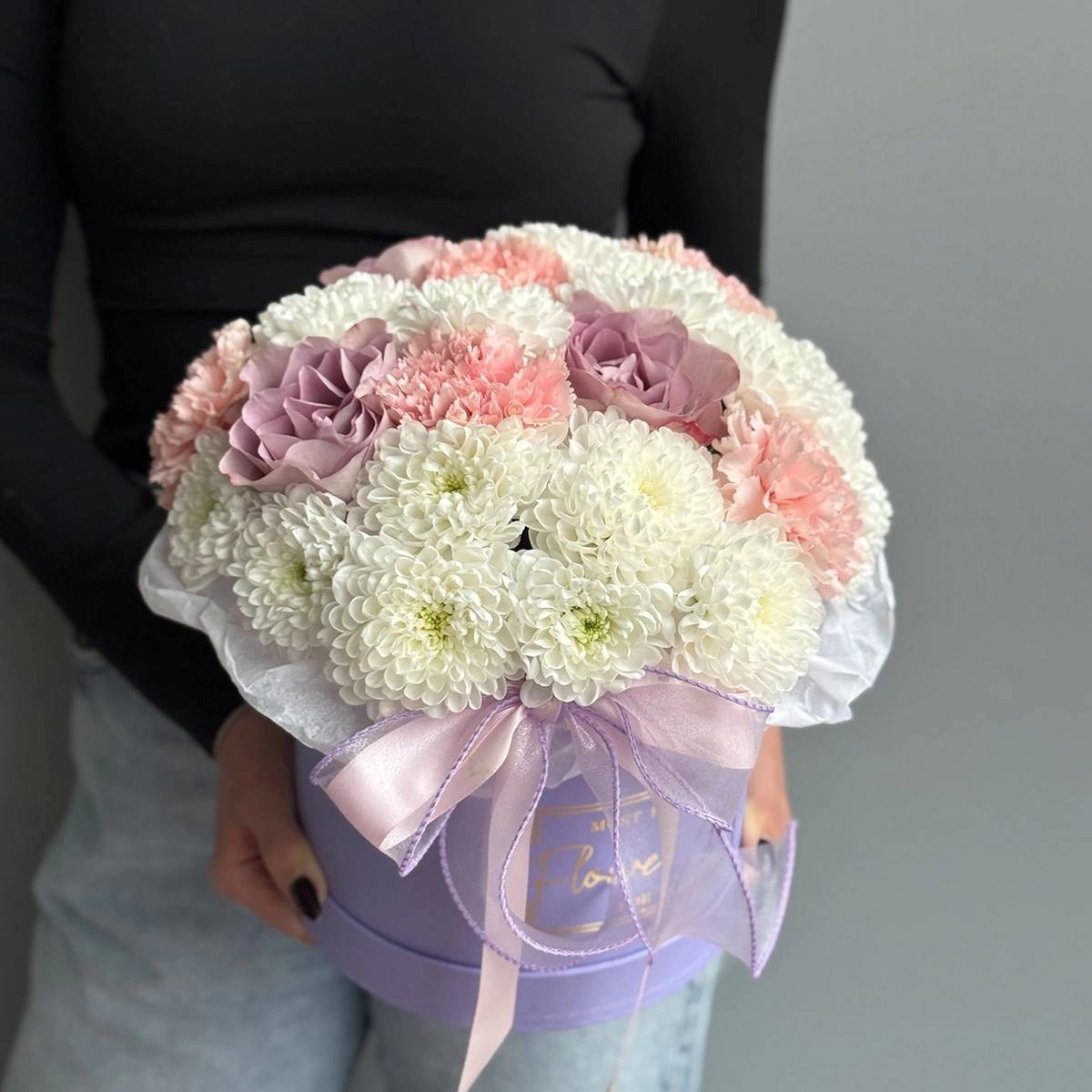 Flower Box "Purple Candy"