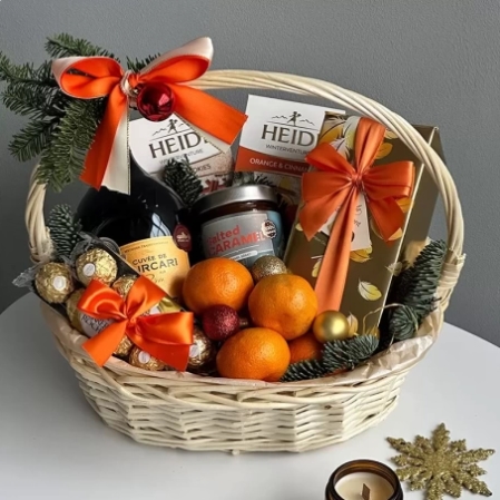 Basket "Tangerine Mood"