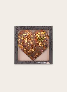 Australian Chocolate Love Heart