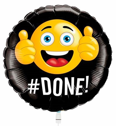 Balloon Emoji Success