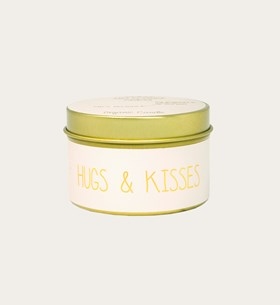 My Flame Scented Candle A Tin Hugs & Kisses