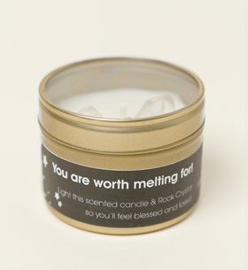 Rockstyle Scented Candle You Are Worth Melting For