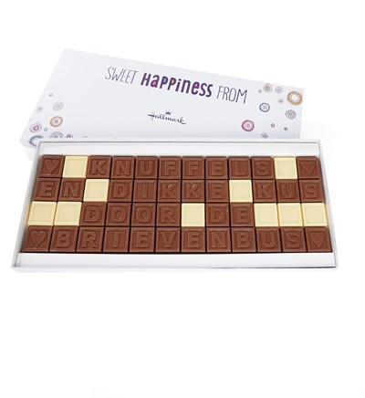 Chocolate Telegram Hugs And Big Kiss Through The Mailbox