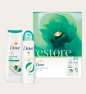Dove Advanced Care Aloe Duo Gift Set