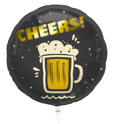 Balloon Cheers Beer Mug