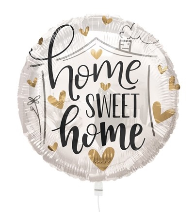 Balloon Home Sweet Home Gold
