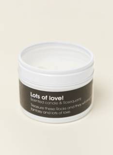 Rockstyle Scented Candle with Rose Quartz - Lots of Love