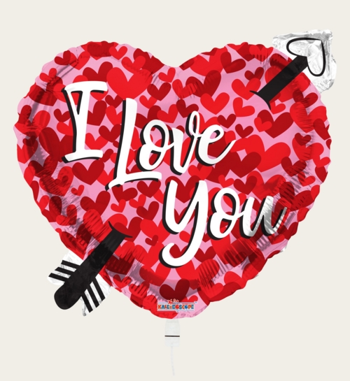Balloon I Love You Heart Multi