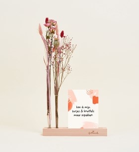 Mailbox Package Dried Flowers Card Holder Flowershot Yule