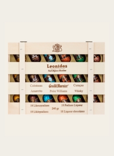 Leonidas Box of Pure Liqueur Pralines 240g