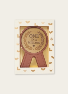 One in a Million chocolate medal