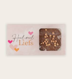 Lots of Love Stroopwafels Milk Sea Salt Fudge 4 pieces
