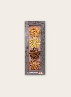 Australian Chocolate Flower Mix 4 pieces