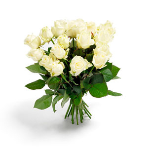 White Rose Bouquet