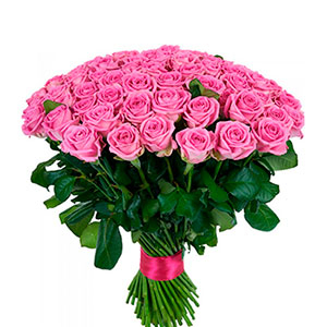 Bouquet of pink roses