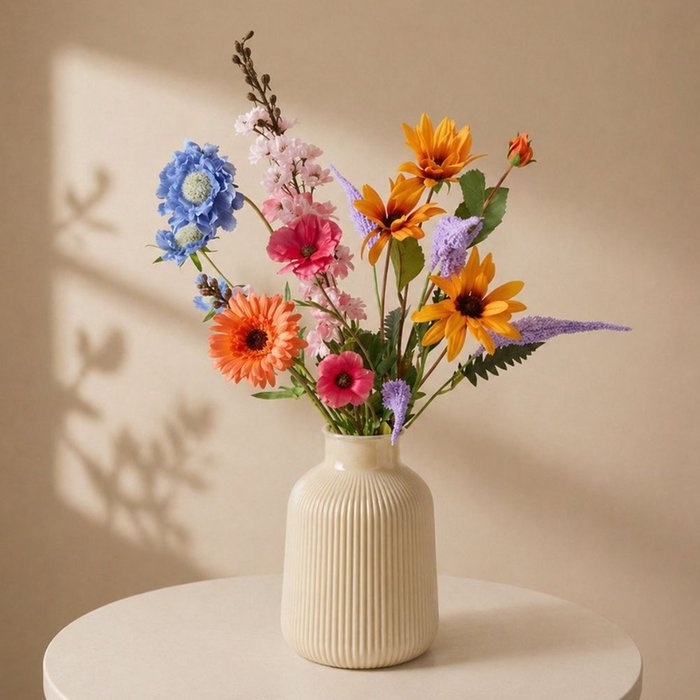 Silk artificial flowers | Sparkle Bouquet
