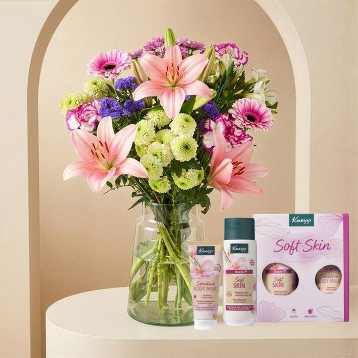 Air Kiss Bouquet | Kneipp set - Soft Skin