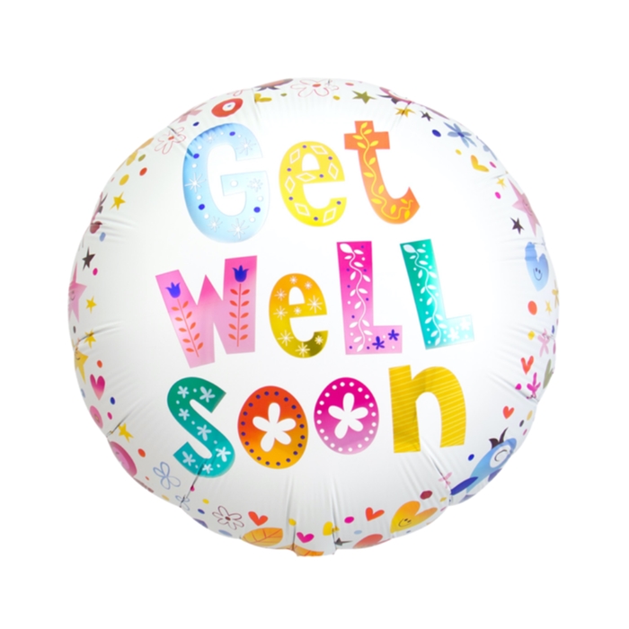 Balloon | Flowers | Get well soon