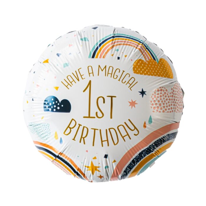 Balloon | Rainbow | 1st birthday