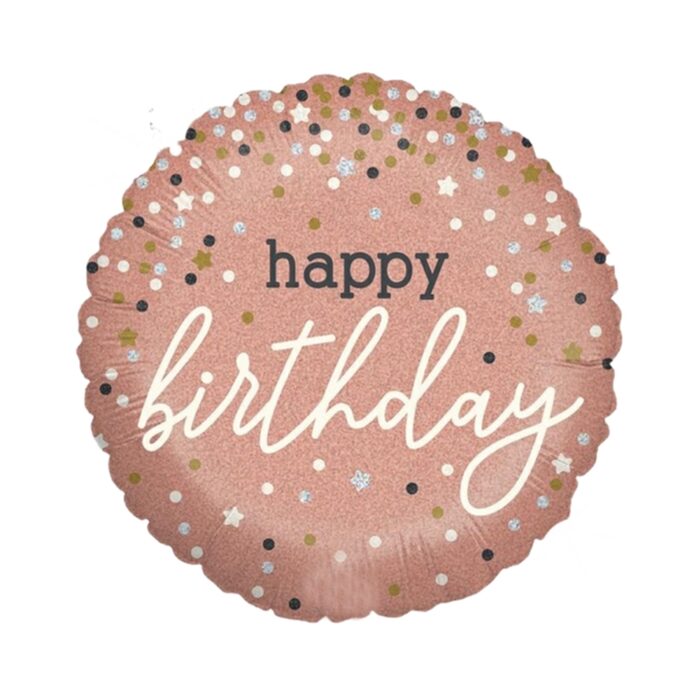 Balloon | Confetti | Happy birthday