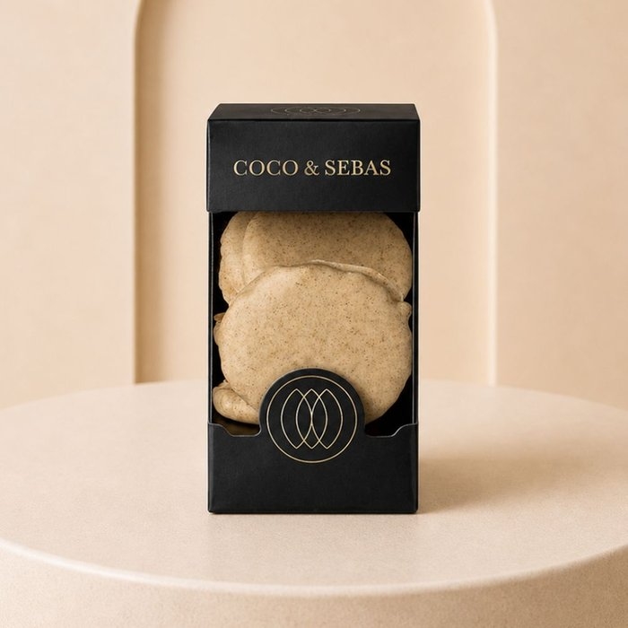 Coco & Sebas | White chocolate cinnamon stroopwafels