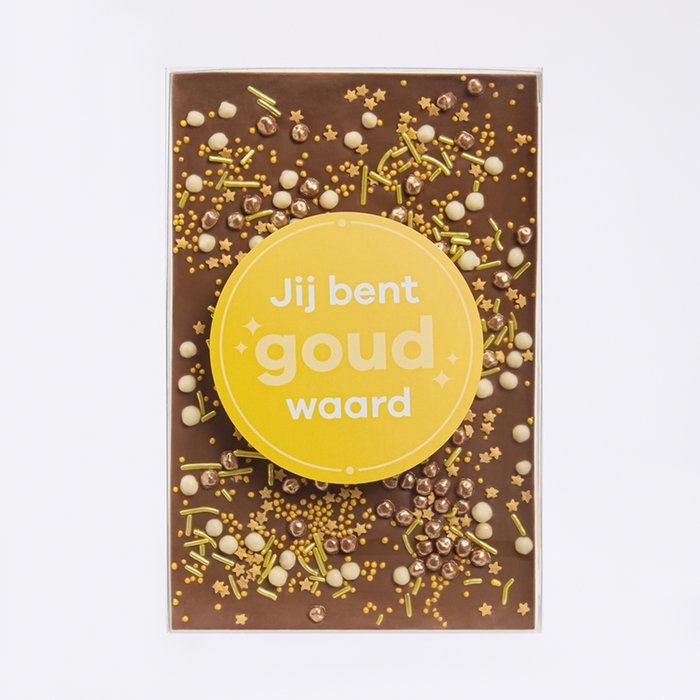 Patisserie de Bijenkorf | You are worth your weight in gold | 215g