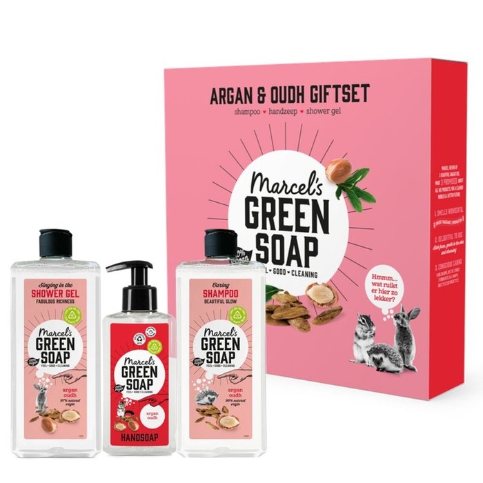 Marcel's Green Soap | Gift set Argan & Oudh