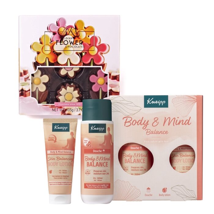 ICKX Flowers 105g | Kneipp Body & Mind Balance Gift Set