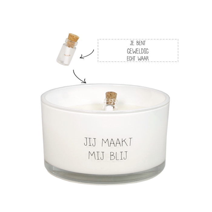Soy candle | You make me happy