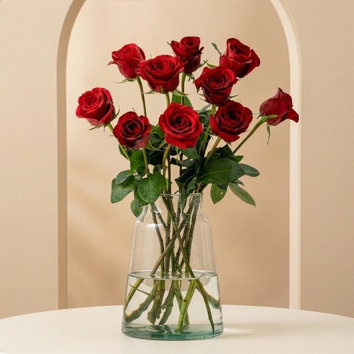 Bouquet of red roses