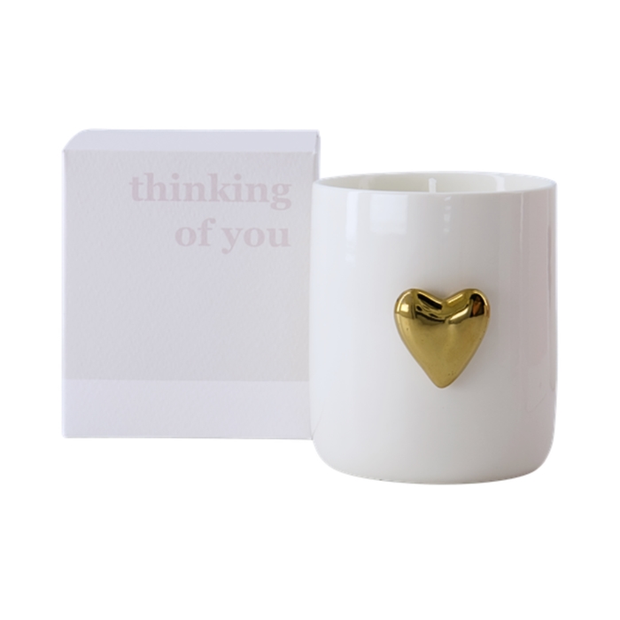 Zusss | Ceramic scented candle | Thinking of you