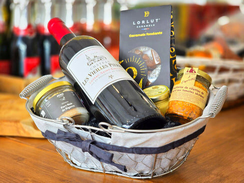 "Bordeaux" Garnished Basket