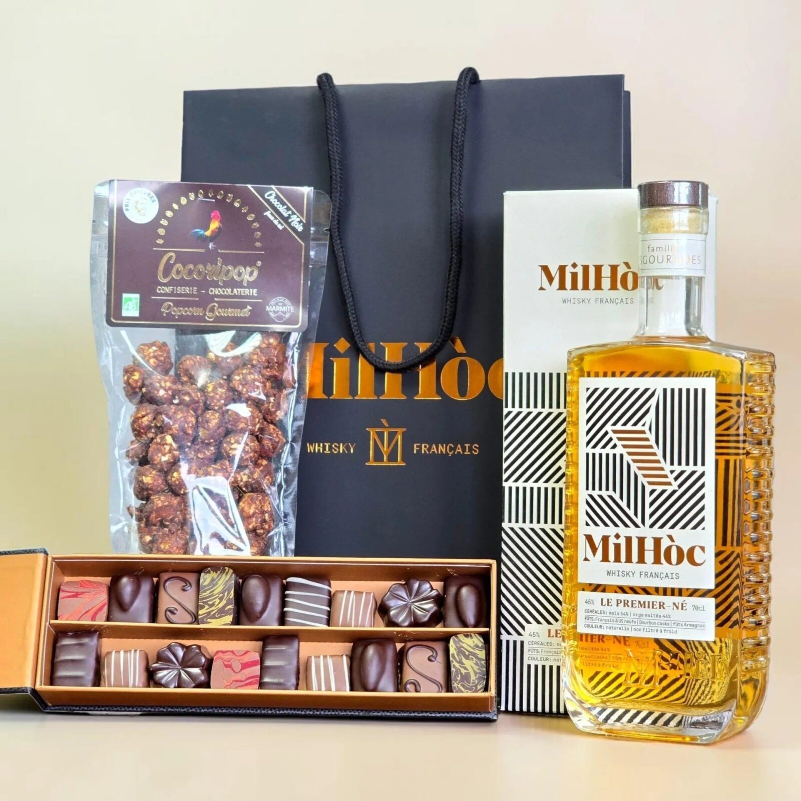 Gift Gourmand "Whiskey & Chocolates