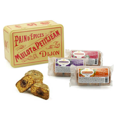 Assorted nuns in tin box (Orange, blackcurrant, raspberry)