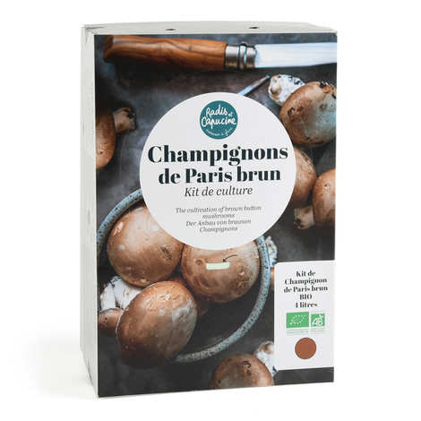 Grow Kit - Organic Brown Paris Mushrooms