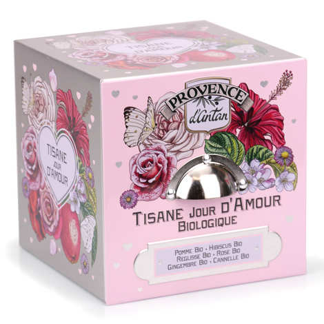 Organic Day Of Love Herbal Tea From Provence