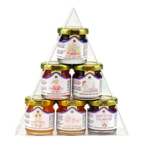 Assortment of 6 mini "prank" jams - Francis Miot