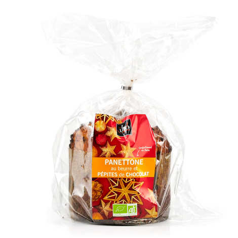 Organic panettone with chocolate chips 500g