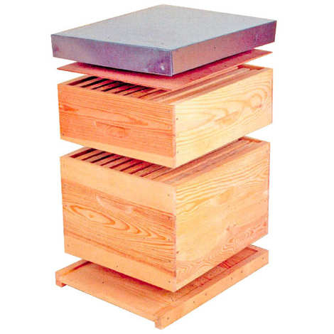 Spruce Dadant Hive 10 frames in kit