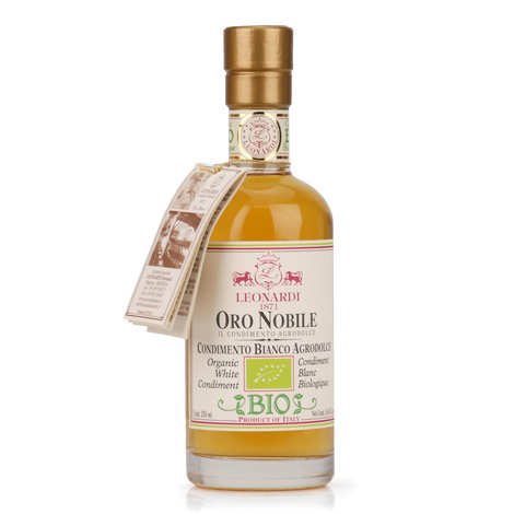 Organic White Balsamic Vinegar from Modene 'Oro Nobile' (250ml bottle)