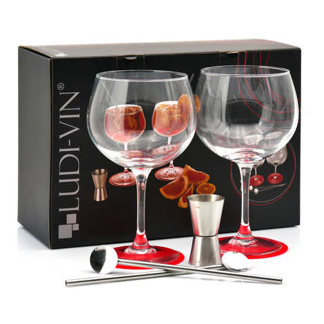 Cocktail Glasses Gift Set - Spritz and Sangria