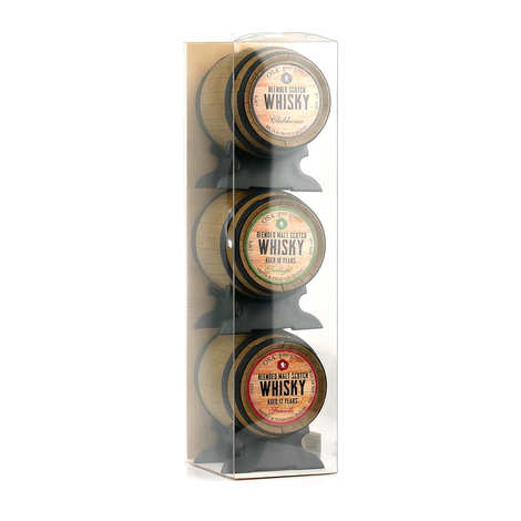 Box of 3 Old St Andrews Whiskey Barrels