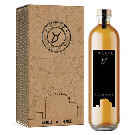 Twelve Basalte - first whisky from Aubrac 48%.