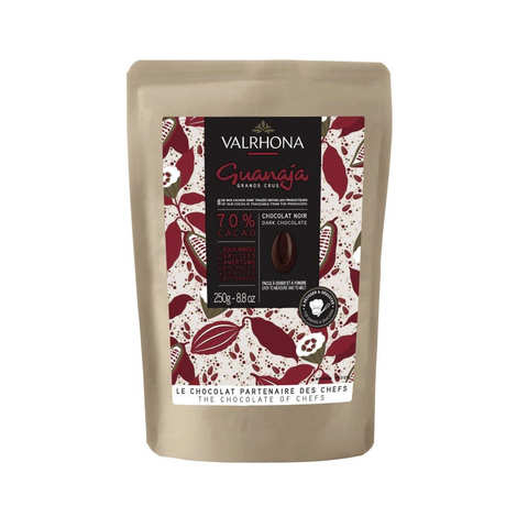 Beans of pastry dark Chocolate "Guanaja" 70% - Valrhona